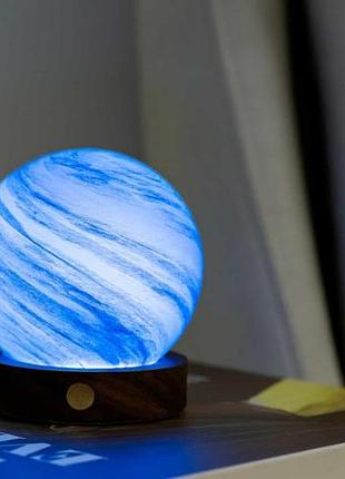 Світильник на акумуляторі gingko astraglass light mini, полярна хмара, 8 режимів освітлення | g050m-pc
