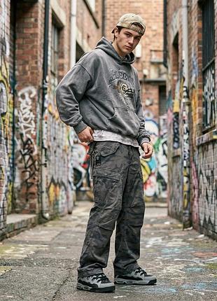 G star raw vintage washed cargo винтажные широкие карго брюки камуфляжи baggy