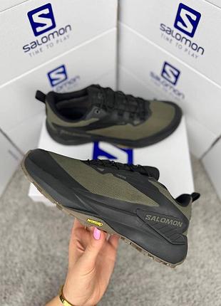 Водонепроникні кросівки salomon genesis gtx khaki black