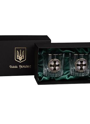 Набір келихів для віскі "зсу" boss crystal, 2 келиха