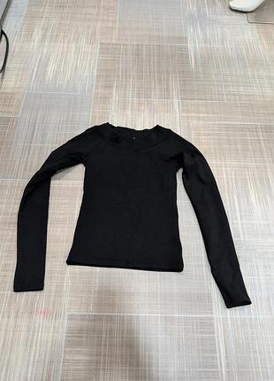 Женская кофта zara черная, размер s