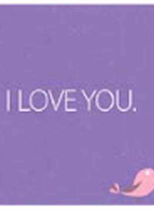 Открытка "i love you"