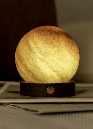 Світильник на акумуляторі gingko astraglass light mini, піщана буря, 8 режимів освітлення | g050m-ss