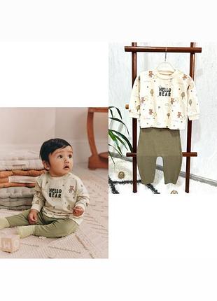 🍂комплект від next baby на 9-12 міс., 74-80 см., 11 кг.