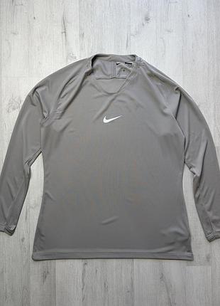 Чоловіча термобілизна термореглан термофутболка nike dry park first layer (av2609-057) розмір xl