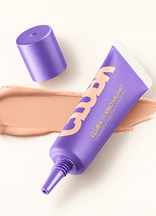 Рідкі тіні для повік kiko milano club k colour up liquid eyeshadow - 02 very demure — рожево-бежевий відтінок (000071-02)