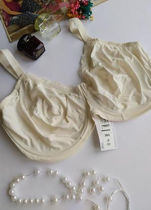 Новий бюстгалтер на кісточках кольору айворі m&s, eur 80h, uk 36g