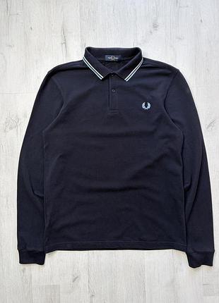 Чоловіче поло з довгим рукавом fred perry розмір m