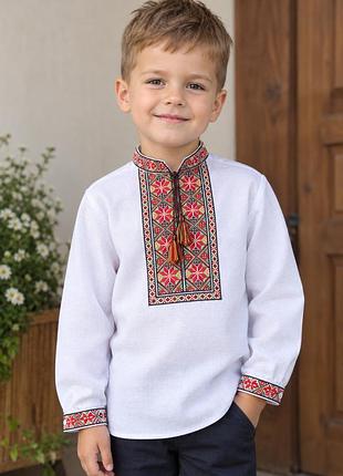 Вышиванка для мальчика, р.104-110см