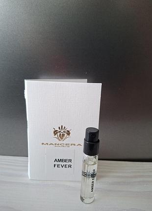 Mancera amber fever пробник