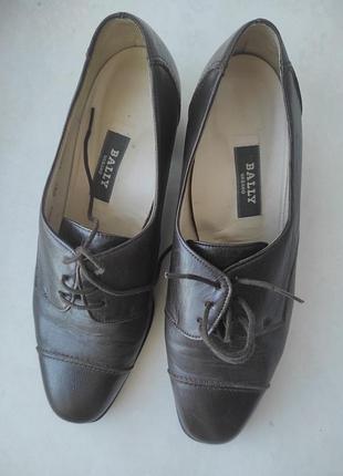 Туфлі шкіряні bally