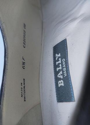 Туфлі шкіряні bally 6