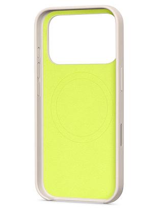 Чохол beats case with magsafe and camera control для iphone 17 pro max (mgje4) - lime stone 3