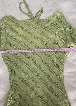 Сукня shein кольору лайм 💚 5