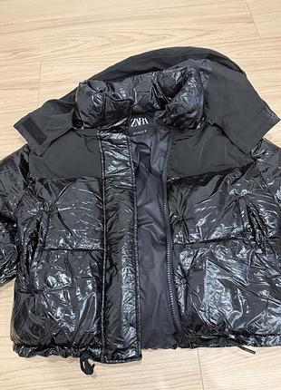 Куртка пуховик zara 4