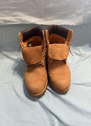 Чоботи чоловічі timberland 8 inch коричневі 42 (26,5 см)