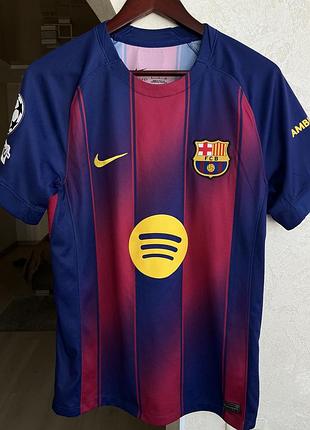 Футболка nike fc barcelona 25/26 оригинал из оф. магазина в барселоне