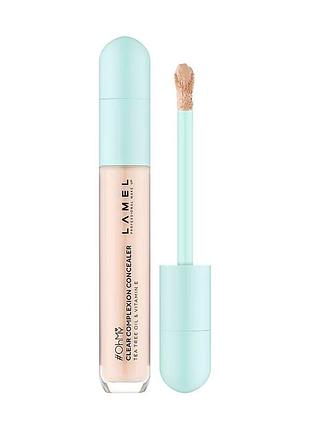 Консилер для обличчя lamel make up oh my clear face complexion concealer тон 400, 7 мл