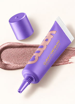 Жидкие тени для век kiko milano club k colour up liquid eyeshadow - 07 vip blink - розово-лиловые металлик (000071-07)