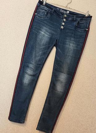 Джинсы с лампасами denim 3