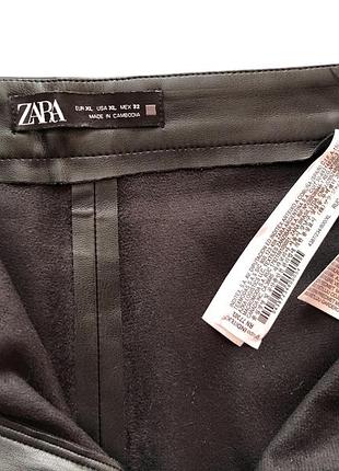 Шкіряни брюки zara. 5