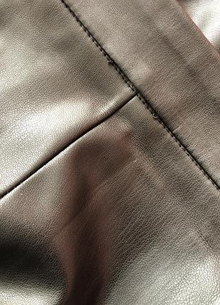 Шкіряни брюки zara. 7