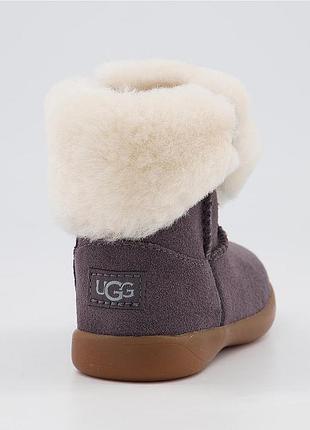 Чоботи для дітей ugg замшеві сірі