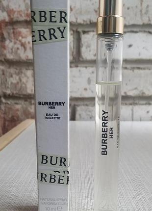 Burberry her, миниатюра, туалетная вода