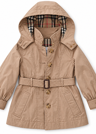 Дитячий тренч burberry для дівчинки, 4 роки, 104 см