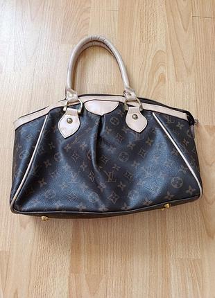 Сумка жіноча повсякденна louis vuitton коричнева з монограмою