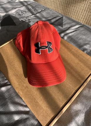 Бейсболка чоловіча under armour червона