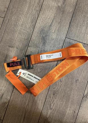 Оригінальний пояс heron preston