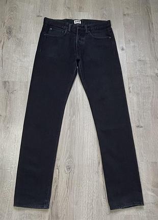 Чоловічі джинси edwin ed-80 slim selvedge denim оригінал японські селвідж джинсы едвін w32 l32