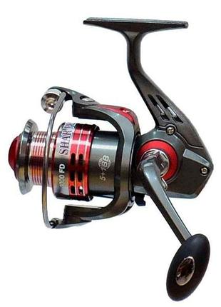 Котушка безінерційна 2000 fd алюмінієвий сплав shar pei 51bb тм bratfishing