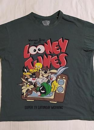 Футболка підліткова looney tunes ginger, зелена