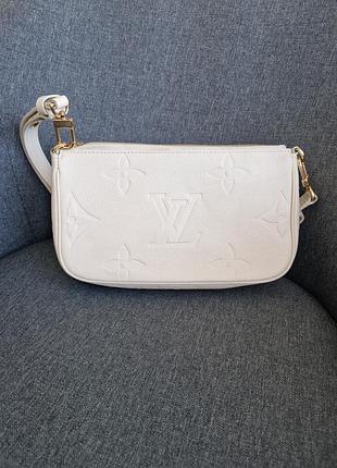 Кожаная оригинальная сумка louis vuitton 7