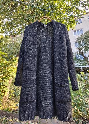 Кардиган с альпакой и шерстью massimo dutti