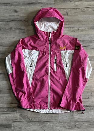 Куртка жіноча jack wolfskin мембранна рожева