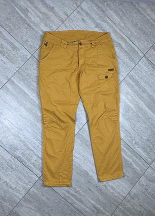 Maloja pants cargo hiking outdoor yellow size xl 36/34 штани брюки карго трекінг