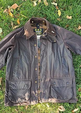 Куртка чоловіча barbour коричнева