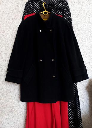 Пальто шерсть кашемир delmod cashmere