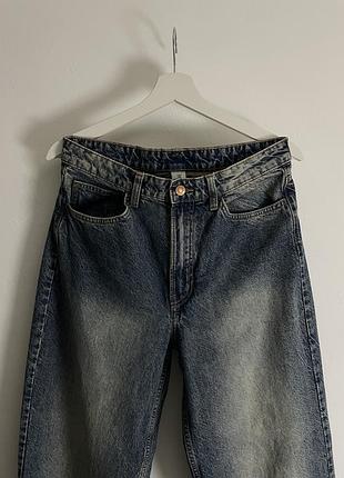Джинси h&m широкі варені 3