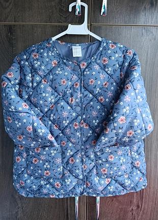 Гарна куртка для дівчинки 2-3 роки h&m, зріст 98см