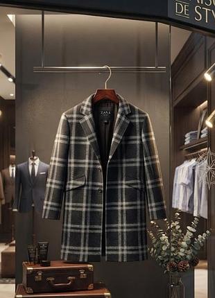 Чоловіче пальто ххл zara man