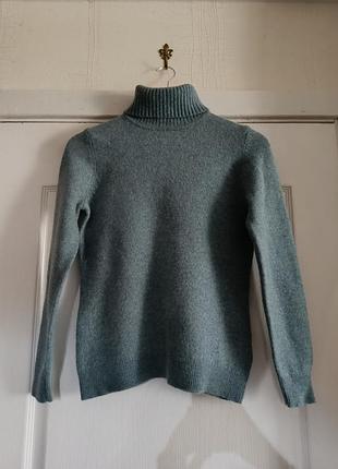 Роскошный свитер-гольф woolovers из 100% шерсти ягненка (lambswool)