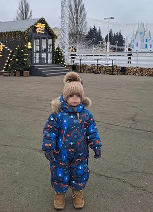 Комбинезон зимний lassye на мальчика 98