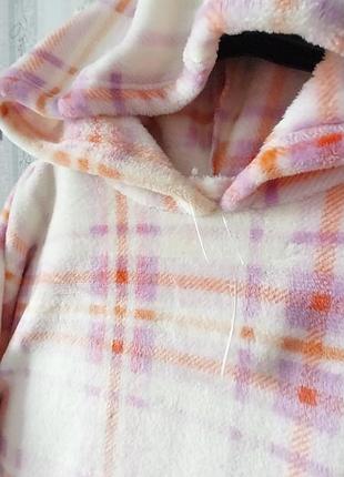 Новый халат худи ультра теплая мехушка ultra warm пог 79