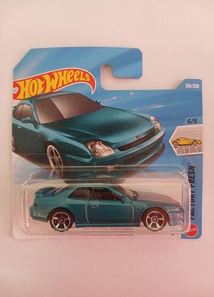 Колекційна моделька для хлопчика hot wheels honda prelude the '98 fresh