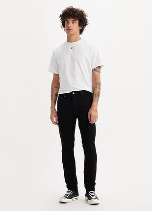 Джинси чоловічі levi's 510 чорно-графітові