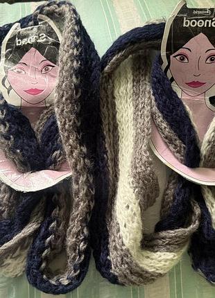 Шарф accessorize жіночий новий зимовий снуд snood вʼязаний акрил